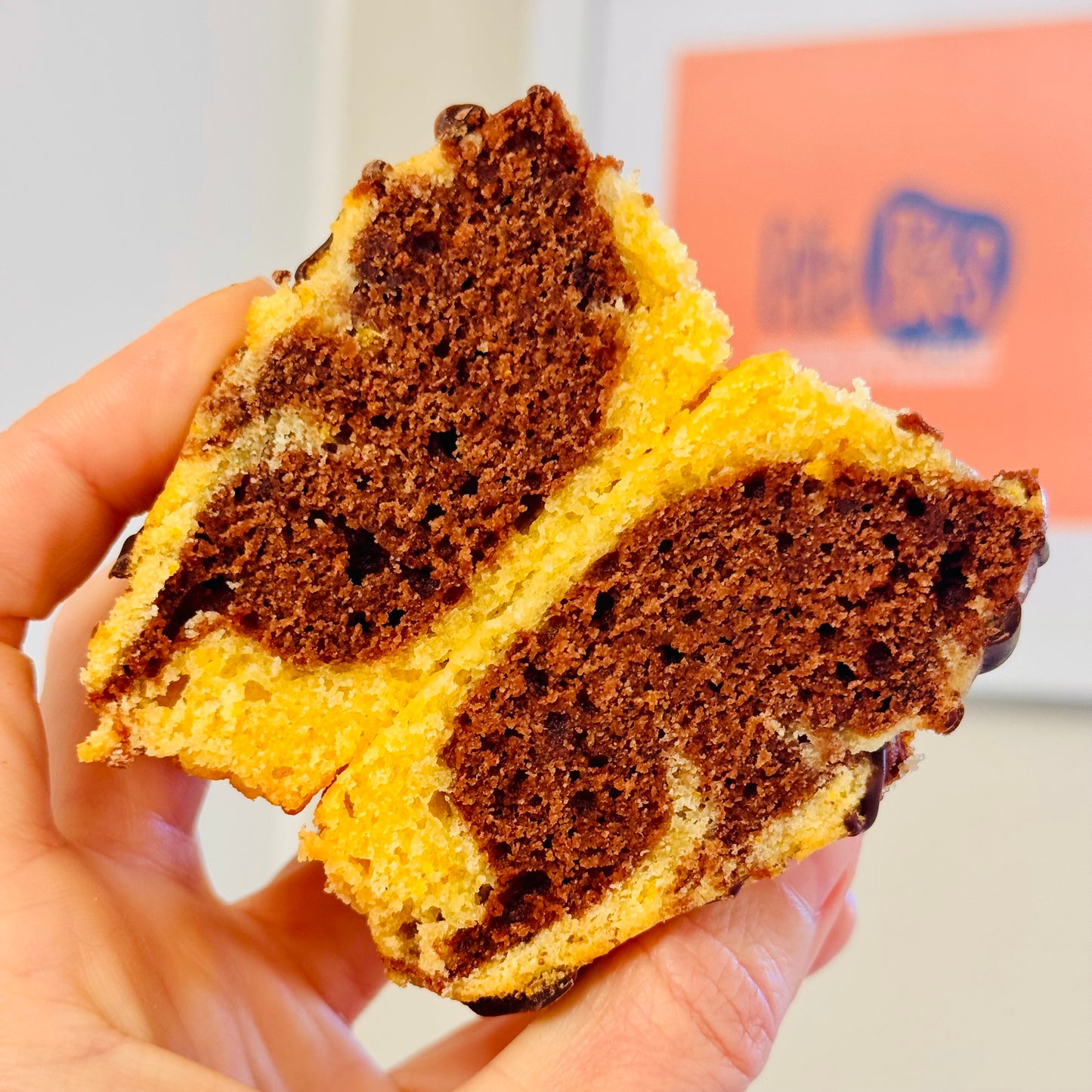 Gluten-free & Vegan Chocolate Orange Marble Cakes