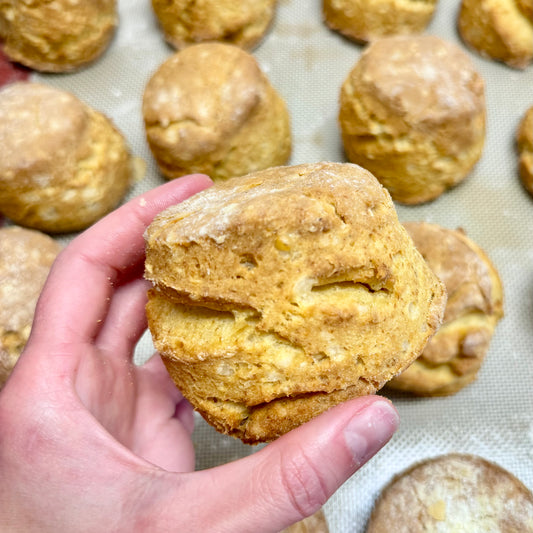 Gluten-free & Vegan Cheese Scones