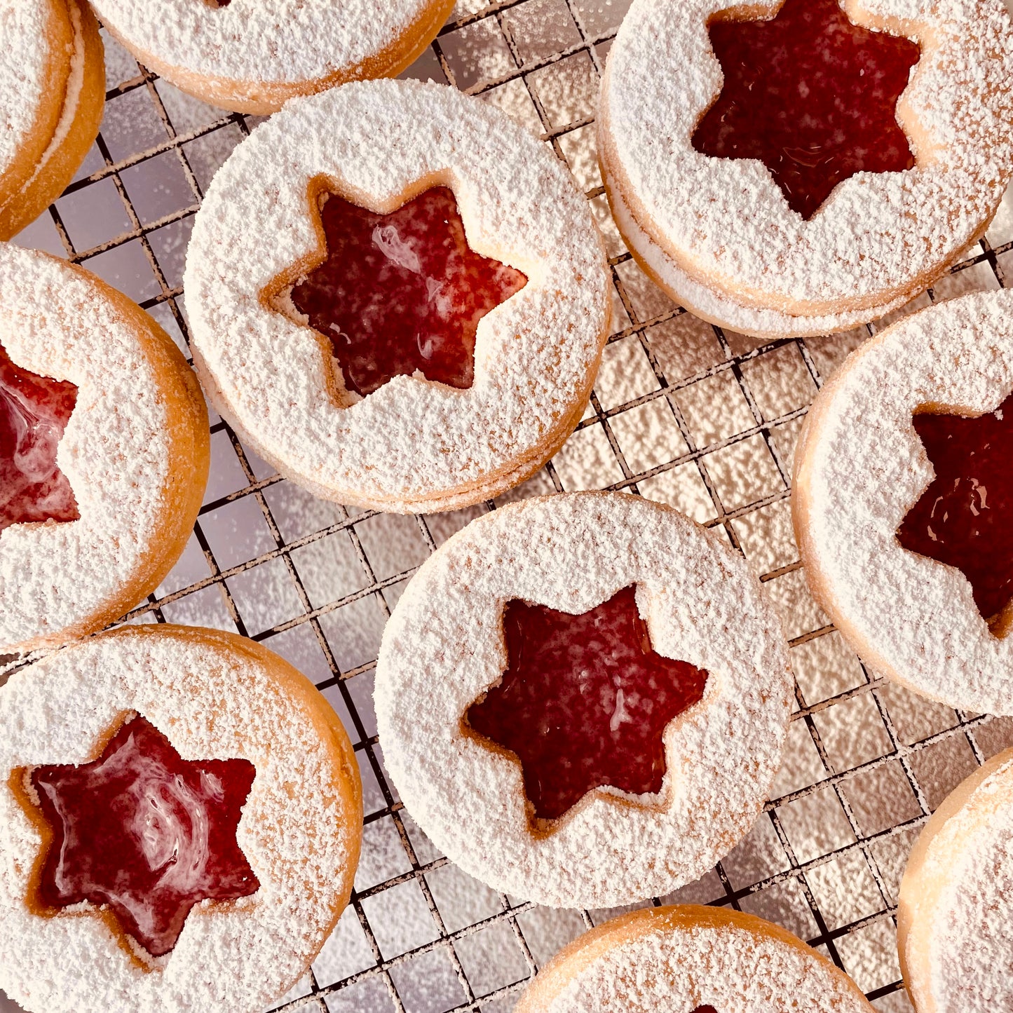 Gluten-free & Vegan Festive Empire Biscuits