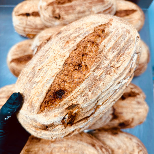 Gluten-free & Vegan Sun-dried Tomato Sourdough Bread